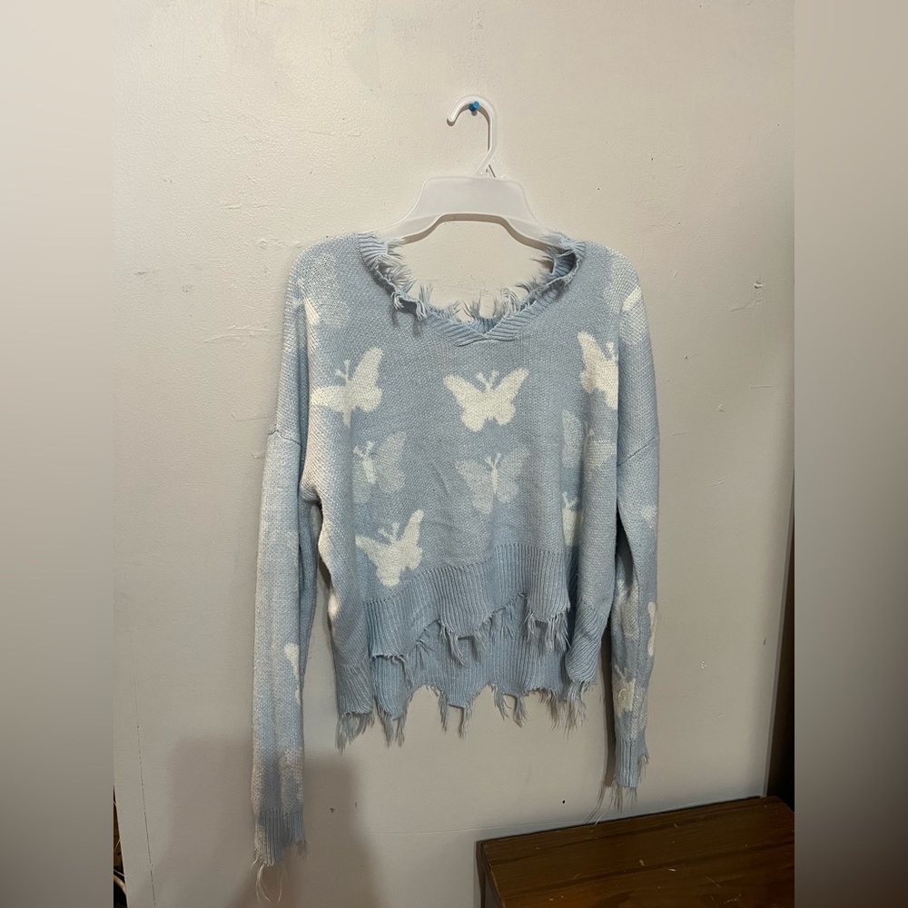 Butterfly No Comment Sweater